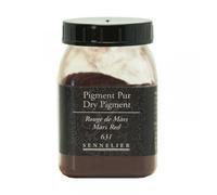 Pigment En Poudre - Sennelier - Rouge De Mars - Pot De 200 Ml