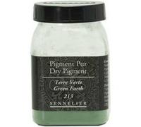 Pigment en poudre - Sennelier - Terre Verte - Pot de 200 ml Vert