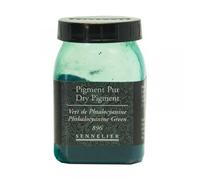 Pigment En Poudre - Sennelier - Vert Phtalocyanine - Pot De 200 Ml Vert