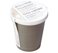 Pigment gris chaud pour ciment et plâtre en un | Facile à utiliser, économique et polyvalent | Haut pouvoir de teinture | Idéal pour les créations DIY | 150 cc