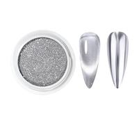 Pigment holographique pour ongles - Poussière chromée effet miroir, poudre de manucure scintillante, crée une superbe impression | Brillant Gel Polonais Décoration Pour Femmes Filles Salon Studio DIY