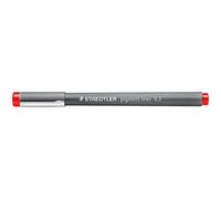 STAEDTLER Pigment Liner 308 - Feutre Pointe Calibrée 0.3 Mm Rouge