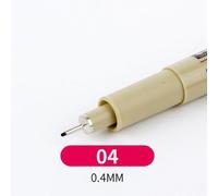 Pigment Liner Pigma Pen,Fine Line Sketching Markers,Different Tip,Black Fineliner,Stylographes Drawing Pens,Copic Supplier,1 Pc,3 Pcs - Type 04(0.4mm)