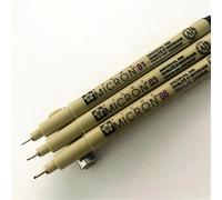 Pigment Liner Pigma Pen,Fine Line Sketching Markers,Different Tip,Black Fineliner,Stylographes Drawing Pens,Copic Supplier,1 Pc,3 Pcs - Type 01 03 08