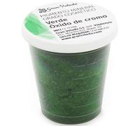 Pigment minéral vert oxyde de chrome cosmétique | Pigment naturel pour maquillage et cosmétique, stable et de qualité | Idéal pour les savons et bougies naturels | 30 g