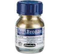 Pigment - Or pâle riche - Schmincke Aqua Bronze - Pour aquarelle et gouache - 20ml
