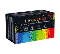 Pigment Phosphorescent 12 Couleurs Colorant Fluorescent Résine Époxy