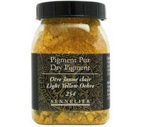 Pigment pour création de peinture - pot 110 g - Ocre jaune clair Jaune G