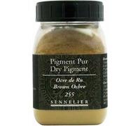 Pigment pour création de peinture - pot 90 g - Ocre de ru Vert G
