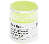 Pigments De Couleur Noctilucent Pour Résine - Pot De 3gr - Rico Design Jaune Fluo