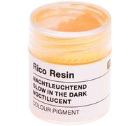 Pigments De Couleur Noctilucent Pour Résine - Pot De 3gr - Rico Design Orange Clair Fluo