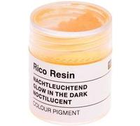 Pigments de couleur Noctilucent pour Résine - Pot de 3gr - Rico Design(...) - Orange clair fluo Orange clair fluo G