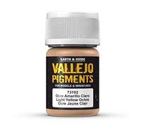 Createx Vallejo Pigments Light Yellow Ocre 30 ml