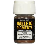 Createx Vallejo Pigments Terre d'ombre brûlée 30 ml
