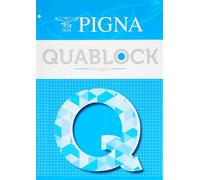 Pigna 00609775M Collated Block with 4 Holes A4 50 Sheets (Pack of 5) 5M , quadre