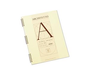 Pigna 010544210 Lot de 10 blocs d'architecte A4 spirale Fg. 40 10 mm 100 g/m²