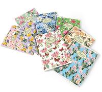 Pigna - 02088360C - Flowers A4 20feuilles Multicolore bloc-notes - blocs-notes (210 mm, 297 mm) lot de 10