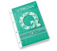 Pigna Bloc Collati 02112154M A4 4 trous 40 feuilles - lot de 5