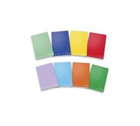 Pigna Monocromo 02217800C Lot de 10 cahiers format A4 lignés pour 4 et 5 éléments, papier 100 g/m²
