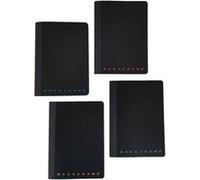 Pigna Cahier monochrome Reliure à fil Singer, 1R intérieur, ligné, A4 Maxi 22x28 cm, Parfait pour les notes et les dessins, 5