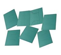 Pigna, 50 chemises à dossier 3 rabats avec impression, Eco Line, 24,5x34,5 cm, 180 g, Colour Green