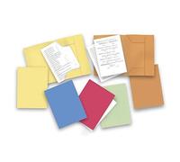 Pigna, 50 chemises à dossier 3 rabats sans impression, Eco Line, 24,5x34,5 cm, 180 g, Couleur Vert