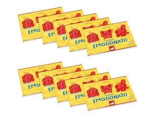 Pigna, Album de dessin Quid+ excités, idéal pour les dessins d'enfants, feuilles résistantes, papier 110 g/m², micro-perforé, 24 x 33 cm, 20 feuilles, lot de 10