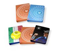 Pigna, cahier A4 à anneaux SINNER, classeurs à anneaux, organisation de documents, format 27 x 32 cm, 5 unités