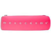 Pigna, Etui en silicone souple en forme de cylindre, Monochrome FLUO, 20x6x6 cm, Couleur Fuxia, Emballé individuellement