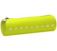 Pigna, Etui en silicone souple en forme de cylindre, Monochrome FLUO, 20x6x6 cm, Couleur Jaune, Emballé individuellement