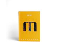 Pigna, Journal A.I.M. monochrome, date fixe 25/26, 12 mois, 320 pages, idéal pour organiser les échéances, les activités et les devoirs scolaires, idéal pour les étudiants, orange