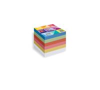 Pigna,Kublocco Multicolor,Cube De Notes Autocollantes Multicolores,Format 9x9x9 Cm.,1