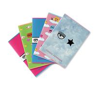 Pigna Lot De 5 Cahiers Clair Ferragni X Pignon F.To A4 - Mix Fantasy B