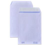 Pigna Lot de 500 enveloppes pochettes adhésives Blanc 190 x 260 mm 80 g Blanc