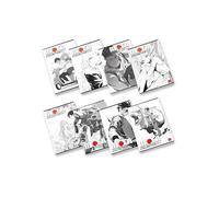 Pigna, Maxi cahier Manga, format A4 21x29,7 cm, 80 pages + couverture, papier 80 g/m², intérieur 0A, lignes pour première et deuxième année du primaire, couvertures assorties, 10 pièces