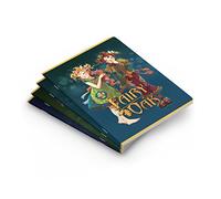 Pigna, Maxi Carnet FAIRY OAK, 80 pages, bordures personnalisées, 10 pièces, intérieur 1R, ligné
