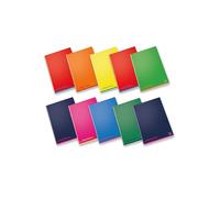 Pigna, Maxi Colours, A4 21x29.7 cm, 80 g, Couverture cartonnée couchée une face, Feuilles lignées pour les classes de 4ème et 5ème, Couleurs assorties, 10