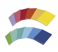 Pigna Monochrome Cahier, Lot de 5 pièces