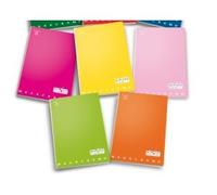 Pigna Monocromo 100 Maxi - Cahier d'exercice - A4 - 38 feuilles - quadrillé - disponible dans différentes couleurs