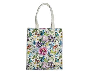 Pigna Nature Flowers, Cabas Femmes, Multicolore, Formato 38,5x42 cm