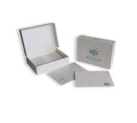 Pigna x Bridgerton, papier à lettres en coffret, lot de 25 enveloppes et 25 cartes en carton