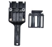Pigner de cheville de travail du bois Portable Portable Guide de perceuse de perceuse Punch Locator pour charpentier noir