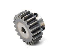 Pignon 1.5 Module 16T 17T 18 dents Engrenage droit 6mm 6.35mm 8mm 15mm Alésage Moteur de trempe Engrenage 1.5M 12T 15T 25T Arbre d'alésage d'engrenage de transmission en acier(10mm Bore,1.5M 17T)