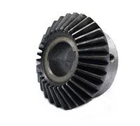 Pignon 1.5M 12T 16T 18T 20T engrenage conique 6mm 10mm 14mm alésage avec rainure de clavette 45 acier 1.5 Module 15 dents engrenage conique arbre d'alésage(14mm Bore,18 Teeth)