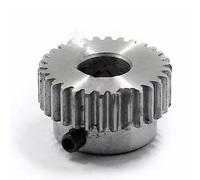 Pignon 1 pièces 1 Module 25 dents roue d'engrenage à vis sans fin 6mm 8mm 10mm 12mm trou intérieur 1M 25T pignon droit for boîte de vitesses arbre d'alésage(8mm Bore)
