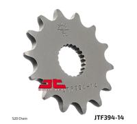 Pignon 14 dents pas 520 type JTF394 pour Aprilia AF1 ETX MX Pegaso Red Rose RS RX SX 125 // HM-Moto CRE-B CRM-B 125