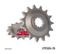 Pignon 15 dents pour Kawasaki GPZ 1000 RX Ninja année 1986-1987 de JT-sprockets