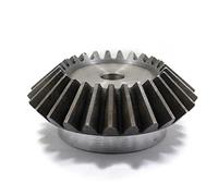 Pignon 1pc 1.5 Module engrenage conique 1.5M 12T 16T 20T pignon 6mm 8mm 10mm 12mm 16mm alésage acier noir pignon métallique moteur alésage arbre(16 Teeth,14mm bore)