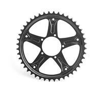 Pignon à chaîne BAFANG avec Couvercle en Plastique 44T 46T 48T Anneau de chaîne pignon de Moteur de vélo électrique pour Moteur BBS01 BBS01B BBS02 BBS02B (44T avec Couvercle en Plastique)