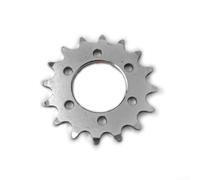 Pignon à engrenage fixe 16T pour support de frein à disque de vélo, acier 16 dents boulonnées sur pignon pour chaîne 410 1/2 x 1/8 pouce, pièce de rechange pour vélo électrique et accessoires de moto